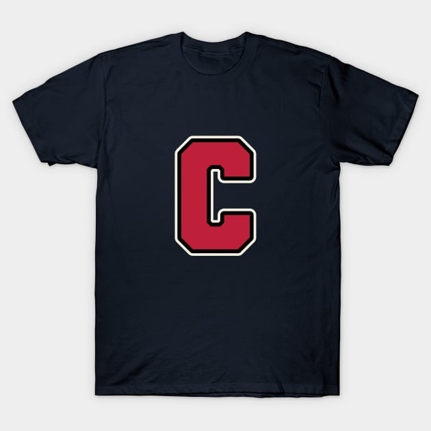 C initial logo T-Shirt by GS